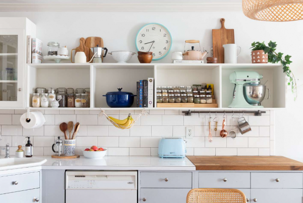 Area penyimpanan tertutup untuk mempertahankan kebersihan